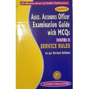 Nabhi’s Asstt. Account Officer Examination Guide with MCQs Paper 2 Service Rules As per Revised Syllabus Edition 2021